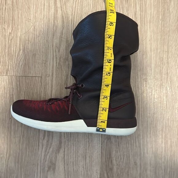 Nike Roshe Two Flyknit Hi 861708-600 Deep Burgundy-
Red Women Size 10 Boots - Picture 13 of 13